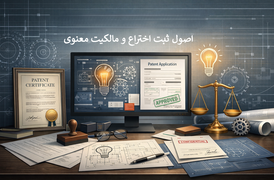 اصول ثبت اختراع و مالکیت معنوی 