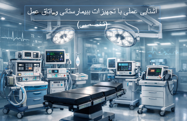آشنایی عملی با تجهیزات ببیمارستانی و اتاق عمل (تخصصی)