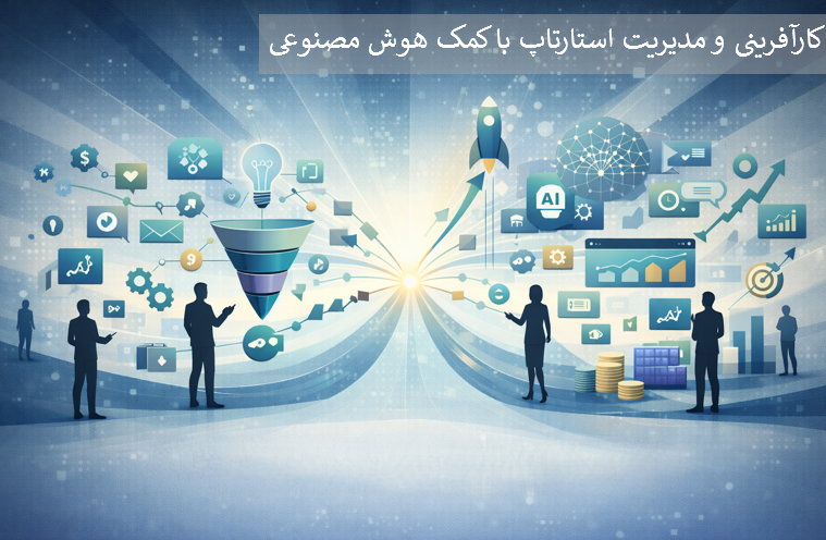کارآفرینی و مدیریت استارتاپ با کمک هوش مصنوعی